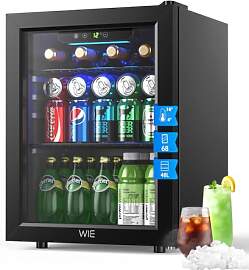 WIE Getränkekühlschrank, 48L Kühlschrank Klein