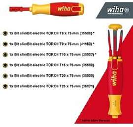 Wiha Schraubendreher-Set LiftUp elecric TORX®