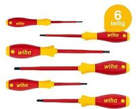 Wiha Schraubendreher-Set SoftFinish® electric