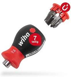 Wiha Schraubendreher-Set Stubby PH/SL 33738 7-tlg.