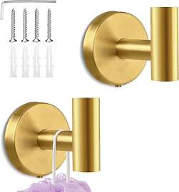 wiipara 2 Stk. Handtuchhaken zum Bohren, Stilvolle 