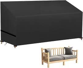 wiipara Gartenbank Abdeckung für 3 Sitzer, Bank