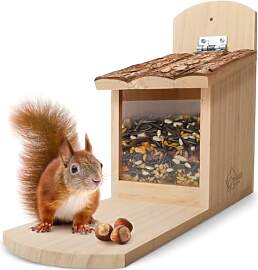 WILDLIFE HOME Eichhörnchen Futterhaus stabil aus