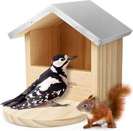 WILDLIFE HOME Großes Robustes Vogel-Futterhaus