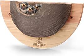 wildtier liebe 1er Schwalbennest, Nisthilfe Natur