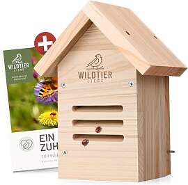 wildtier liebe Marienkäfer-Hotel,