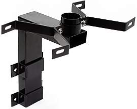 Wiltec Wandhalterung schwarz 50 x 120 x 250 mm