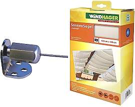 Windhager Montageset InoxLine aus Edelstahl für