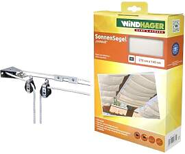 Windhager Montageset Seilzugsystem,10884 weiß