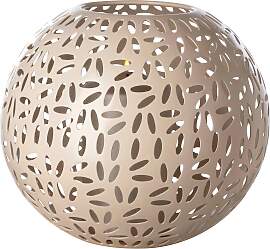 Windlicht FINK "DARIA", beige (taupe),