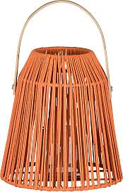 Windlicht Pop Up I Naturfarben/Terracotta