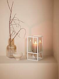 Windlicht "Zhara", braun (caramel),