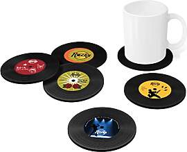 Winkee Rocks - 6 Vinyl Record Coaster | Coole