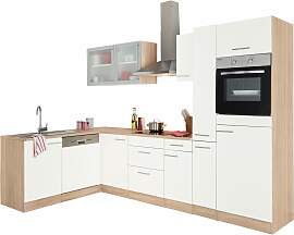 Winkelküche OPTIFIT "Kalmar", weiß