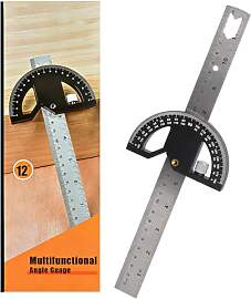 Winkelmesser Metall 0-180 Grad Winkelmesswerkzeug