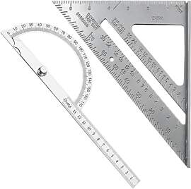 Winkelmesser Metall, 2er Set