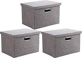 Wintao Aufbewahrungsbox mit Deckel, Faltbare