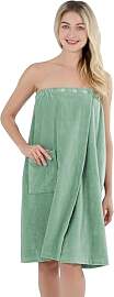 Winthome Damen Saunakilt 100% Baumwolle Weich,