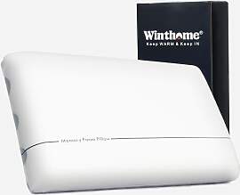 Winthome Memory Foam Kissen mit Soft & Fest