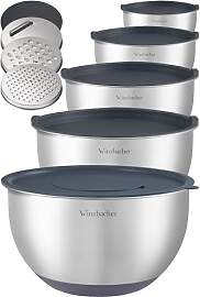 Winzbacher - Schüssel Set aus 304 Edelstahl mit