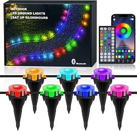 Wisada Bodenstrahler Außen 30M mit 30LEDs,