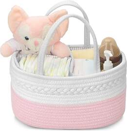 Withosent Wickeltisch Organizer aus Baumwolle,