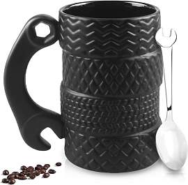 WIYETY Reifentasse Großes Keramikbecher, 500ML