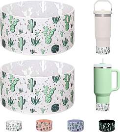 WK IEASON 2 Stück Tumbler Bottom Protector Flask