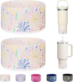 WK IEASON 2 Stück Tumbler Bottom Protector Flask