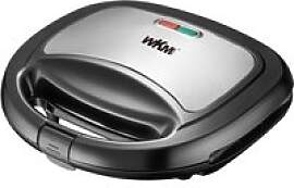 WKM Sandwichtoaster ST-850.1 schwarz stahlfarbig