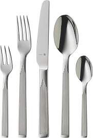 WMF Art Deco Besteck Set 6 Personen, Essbesteck 30 