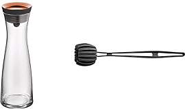 WMF Basic Wasserkaraffe aus Glas, 1 Liter,