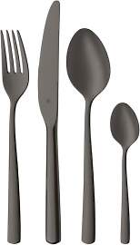 WMF Boston Black Besteckset, 24-teilig, 6 Speisen, 
