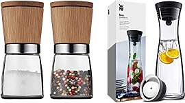 WMF Ceramill Nature Salz und Pfeffer Mühle Set