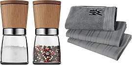 WMF Ceramill Nature Salz und Pfeffer Mühle Set