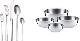 WMF Corvo Besteck Set 6 Personen & Gourmet