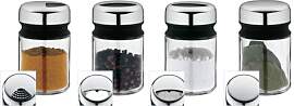 WMF Depot Gewürzstreuer Set 4-teilig, 100ml,