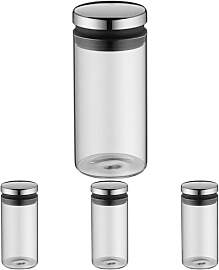 WMF Depot Vorratsdose Glas 1l, Höhe 21,5 cm,