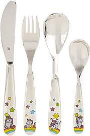 WMF Einhorn Kinderbesteck Set 4-teilig,