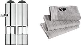 WMF Elektrische Mühle Set 2-teilig, 21 cm, Salz