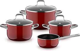WMF Fusiontec Essential Pro, 4-teiliges Topf-Set,