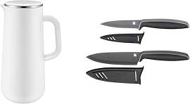 WMF Impulse Thermoskanne 1l & Touch Messerset