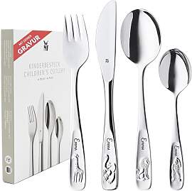 WMF Kinderbesteck mit Namensgravur,Edelstahl,