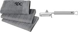 WMF Küchenhandtuch-Set 3-teilig, Baumwolle