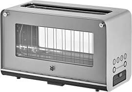 WMF Lono Toaster Glas mit Brötchenaufsatz, für 2 