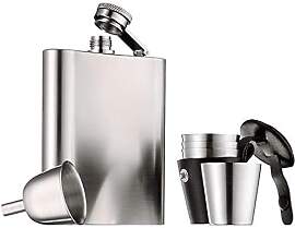 WMF Manhattan Flachmann Edelstahl 6-teilig,