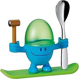 WMF McEgg Eierbecher mit Löffel, lustiger