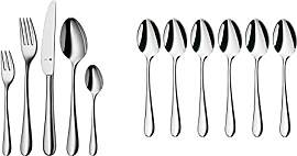 WMF Merit Edelstahl Besteck Set 6 Personen,