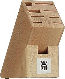 WMF Messerblock ohne Messer, unbestückt, Holz,