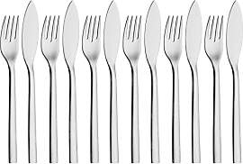 WMF Nuova Fischbesteck Set 12 teilig, Fischset